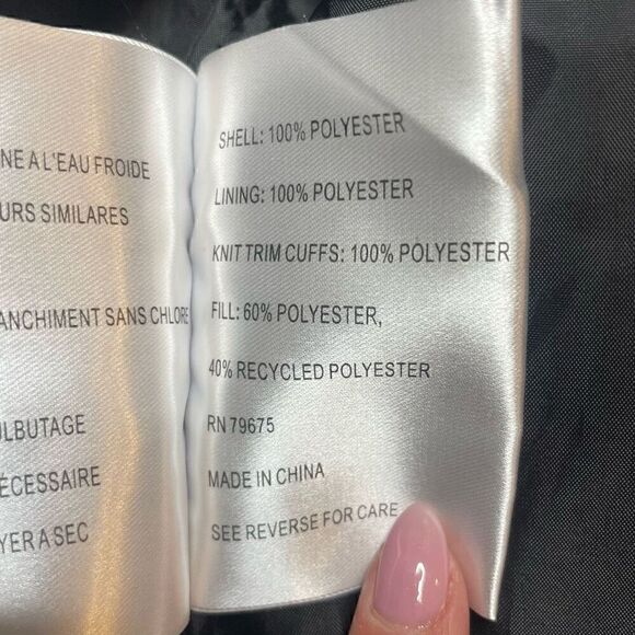 Michael Kors Puffy Coat Jacket Army Green Teen Boys Size 18/20 - Picture 6 of 8